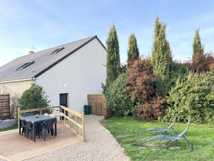 Gite Neuf Avec Jardin, Foret Et Etang Argenton Sur Creuse Exteriör bild