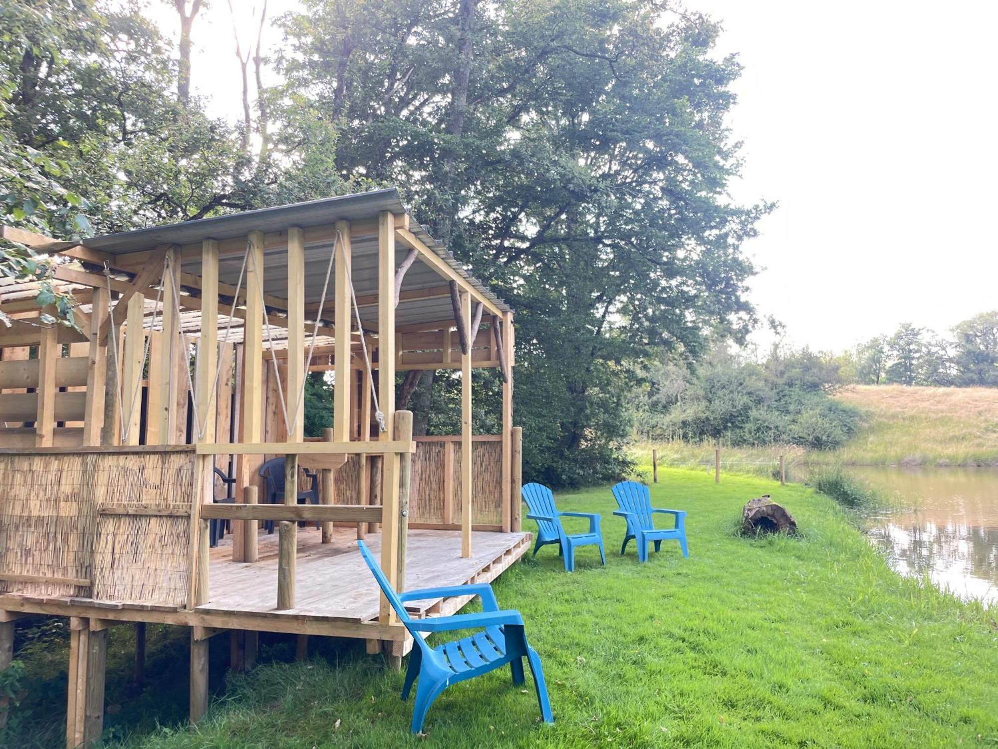 Gite Neuf Avec Jardin, Foret Et Etang Argenton Sur Creuse Exteriör bild
